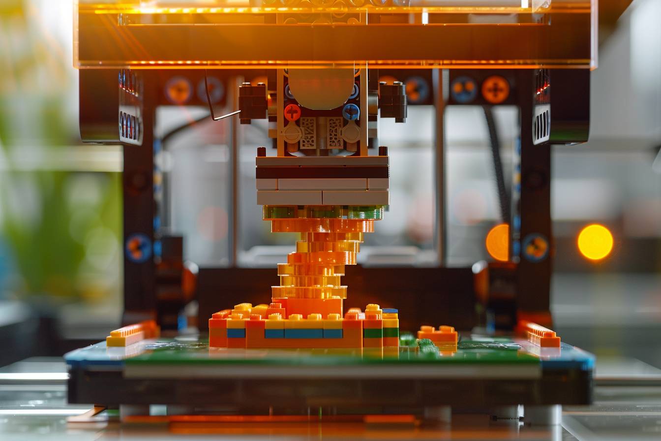 Création en trois dimensions d'un modèle Lego