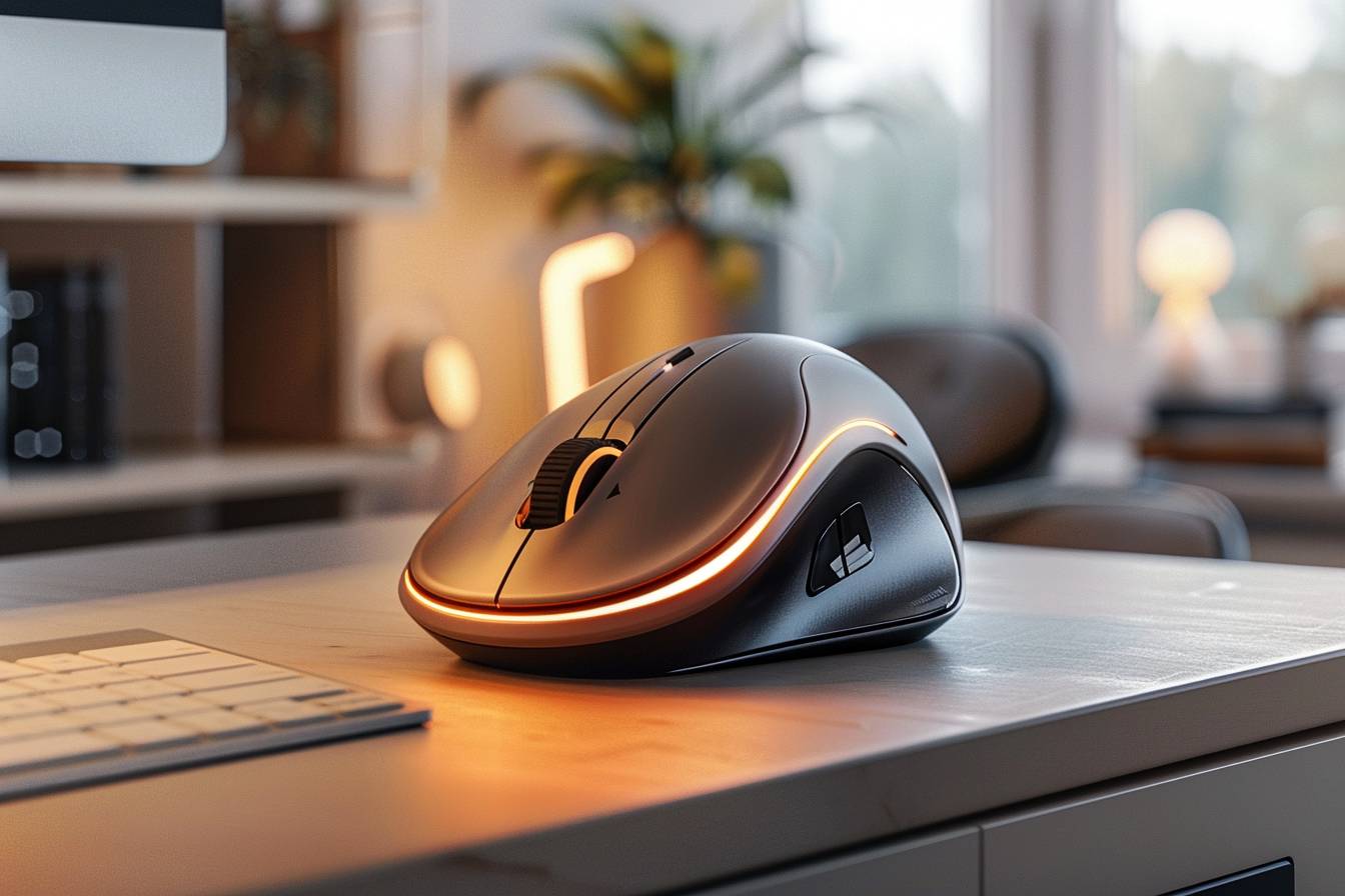 Souris ergonomique adaptée à la conception assistée