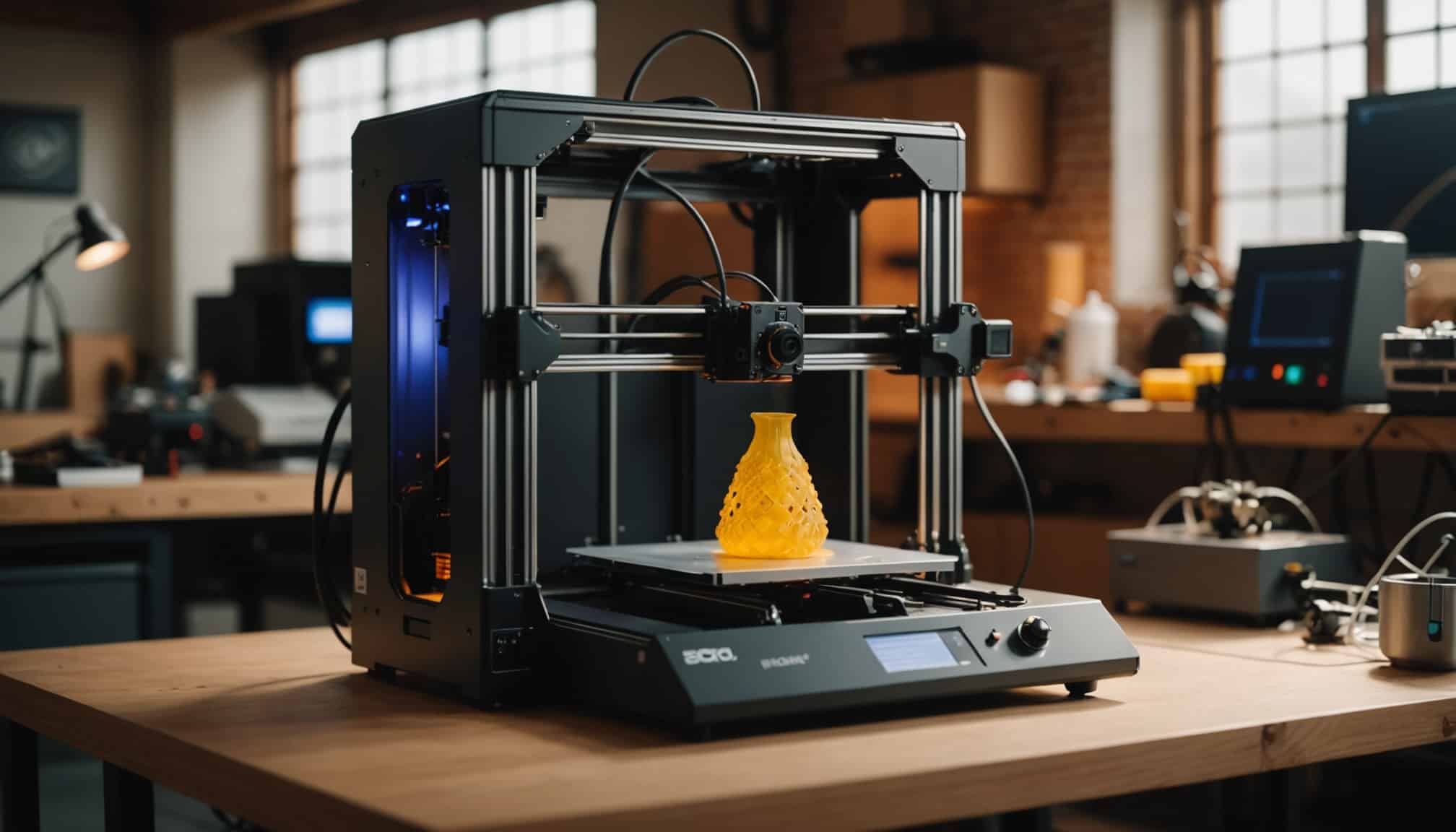 système de ventilation pour imprimante 3D en action  
solution efficace pour améliorer le refroidissement 3D