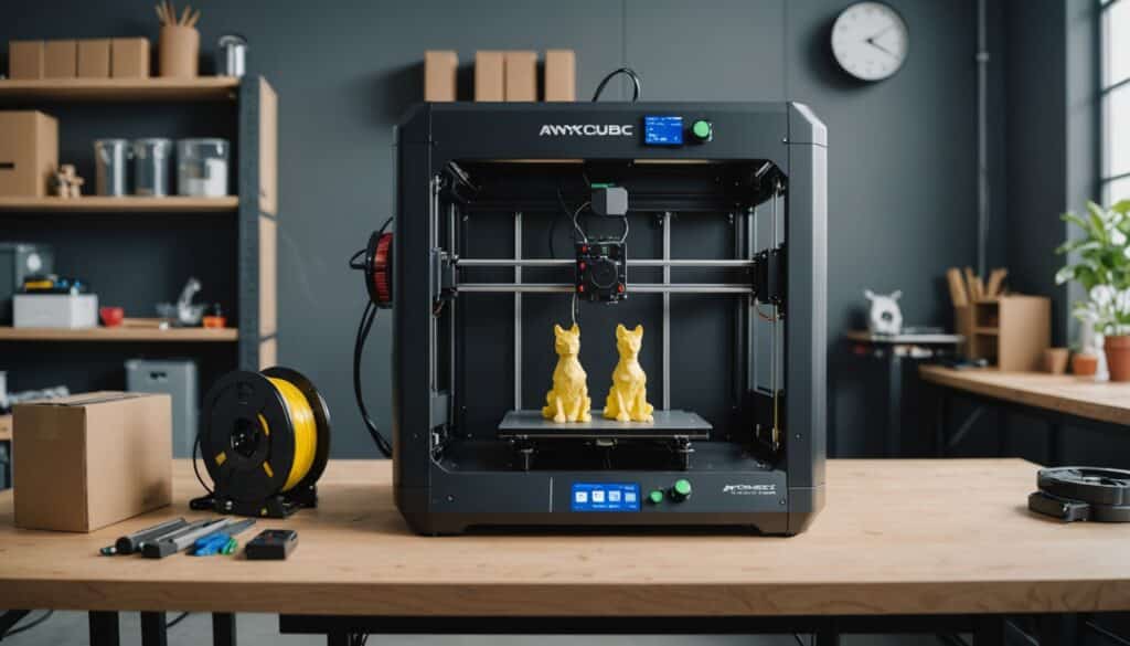 imprimante 3D Anycubic Mega Zero 20 en action